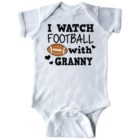 

Inktastic I Watch Football with My Granny Gift Baby Boy Bodysuit