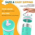 thumbnail image 3 of Vasos para niños pequeños Sippy Tronco de acero inoxidable de 300 ml con fundas, 3 of 8