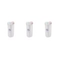 thumbnail image 1 of relayinert Plastic Divided Box Organizer Clear BPA Container Plastic Case Free Storage 3000ml 3Set, 1 of 6