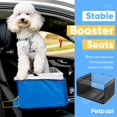 thumbnail image 3 of Petbobi Plush Dog Car Booster Seats Dog Travels Bag for Small Medium Dogs Up to 60LBS, Holiday Gift with Thick Seat Belt, 3 of 9