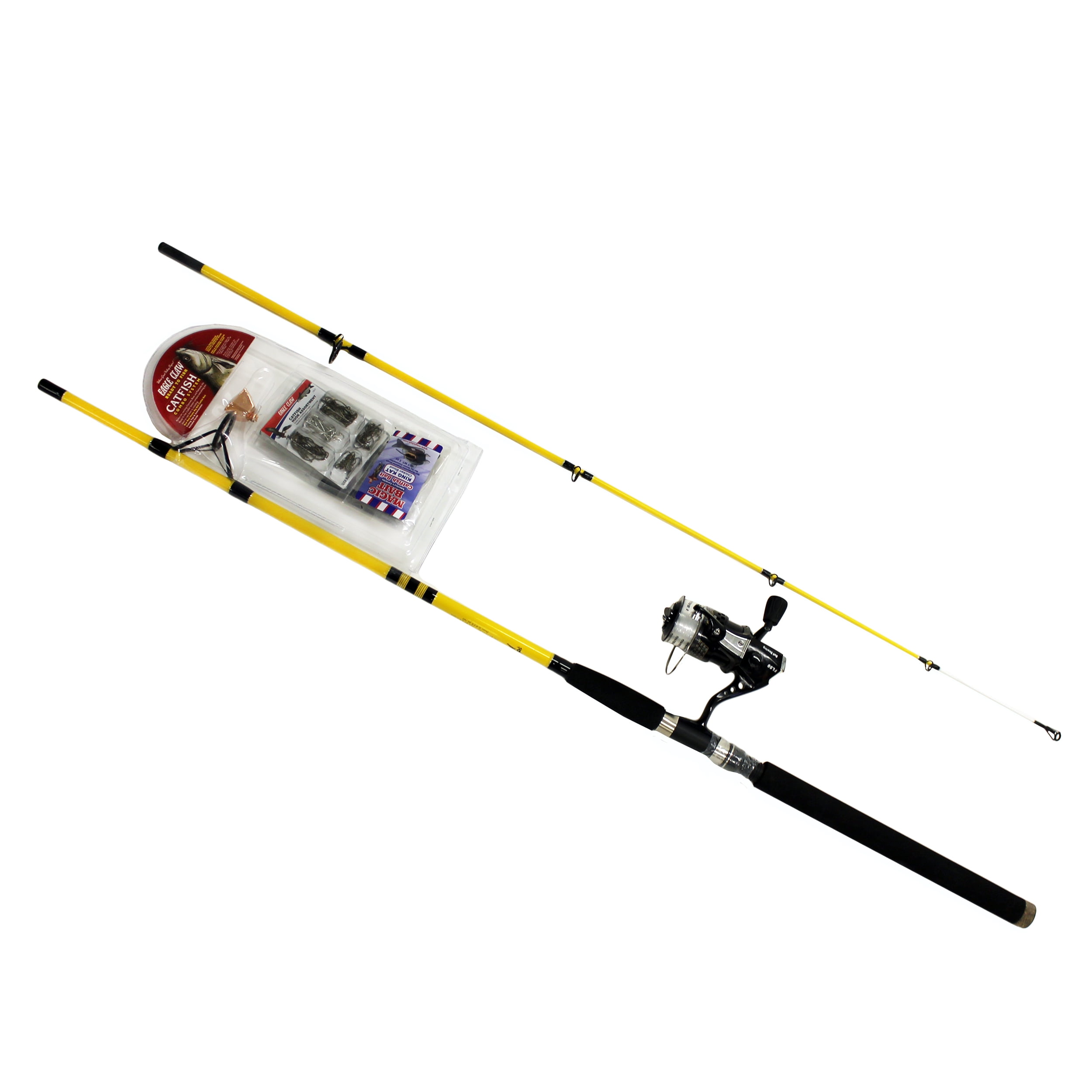 Eagle Claw Catclaw Spincast Combo 8' MH Mscc802mhc for sale online 