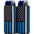 thumbnail image 1 of QualityPerfection Can Cooler Sleeves Slim Neoprene 12oz Can Holder Set of 2 EMS, 1 of 7