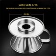thumbnail image 4 of Coffee Filter Holder Stainless Steel Reusable Coffee Filters Dripper v60 Drip Coffee Baskets, 4 of 7