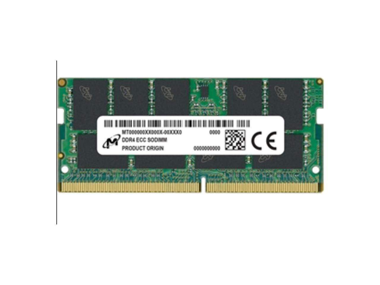 Crucial 64GB DDR4 3200MHz CL22 SODIMM Memory Kit, 2x32GB, High