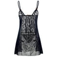thumbnail image 4 of Liquidation 2025 Lingerie Femmes Nœud Papillon Style Liquidation Sortie Tenue de Boîte de Nuit Robe Nuisette Liquidation sous-Vêtements, 4 of 5
