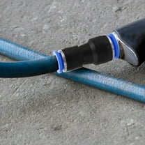 Soimiss Air Hose Connectors Quick Connect Fittings Black 10Pcs