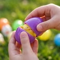 thumbnail image 4 of 12-Piece Easter Egg Chick Figurines Set - Openable Surprise Eggs with Baby Chick Inside, Festive Basket Stuffers for Kids, 4 of 6