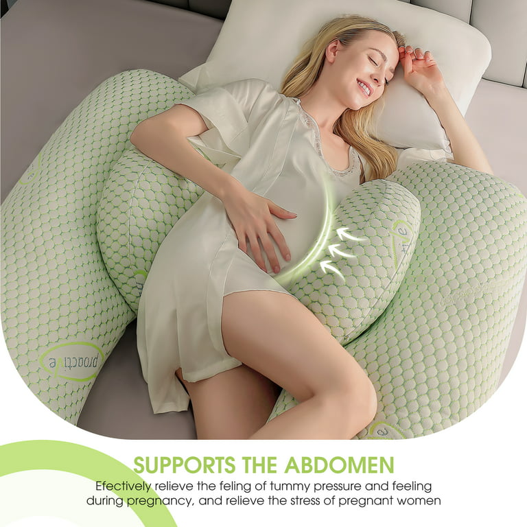 Pillani Pregnancy Pillows for Sleeping - U Shaped Full Body Pillow Sup –  pill-ani