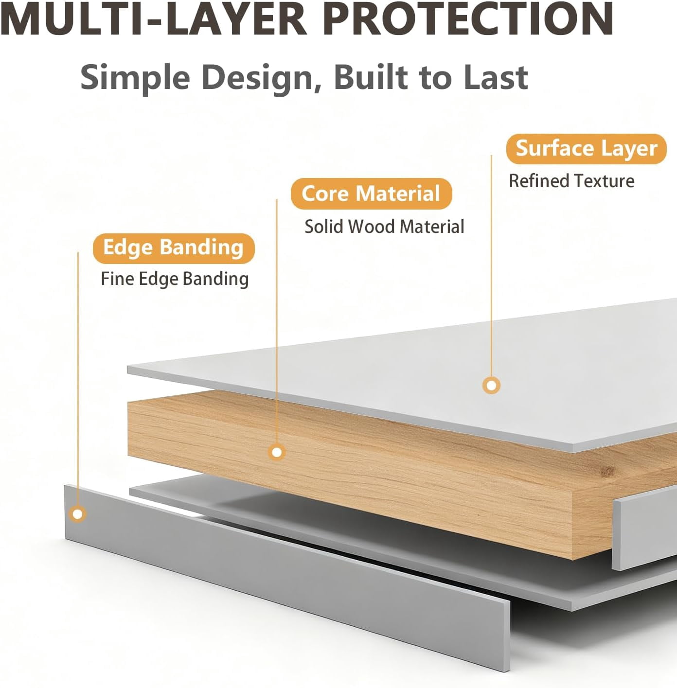 Modern Floating TV Unit with LED Lighting | Wall-Mounted Entertainment Media Console | Large Storage TV Bench for Living Room & Office (Gray, 110.2'')