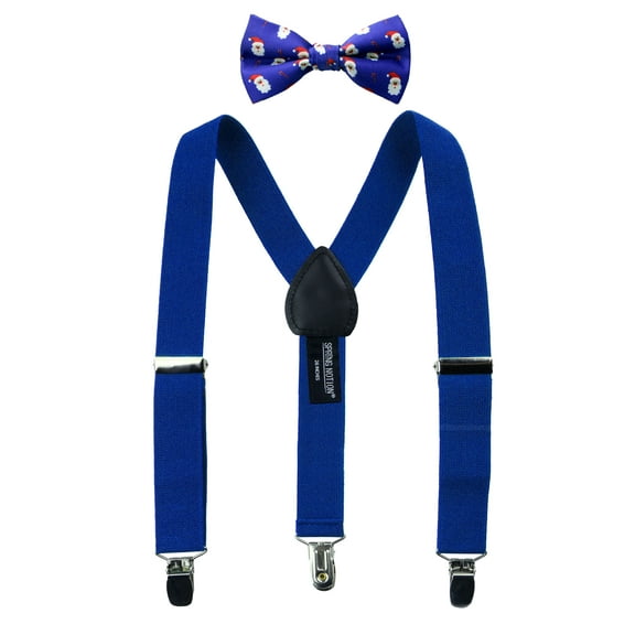 Spring Notion Boys' Suspender and Chrsitmas Bow Tie Set