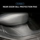 thumbnail image 5 of Almohadilla De Protección Del Alféizar De La Puerta Trasera Del Automóvil 1 par de protectores de alféizar de puerta trasera, almohadilla antisuciedad para coche de PU para Tesla Model Y 22-23 Ehuebsd Accesorios para autos y motos, 5 of 9