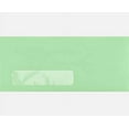 thumbnail image 4 of Limited Papers (TM) Regular Mailing And Business Envelopes, Left Hand Window, No. 10 (4.8 x 9.5 Inch), Gummed seal, 24 Pound, Variety of Colors And Quantities. (Green, 1000), 4 of 5