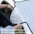 thumbnail image 3 of Magnetic Windshield Cover, Universal Anti-Snow Frost Cover for Car SUV & Van (Silver), 3 of 7