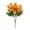 Orange, variant on 13 inch Artificial Daisy Flower Stem Faux Gerbera Bouquet for Home Vase Arrangement Wedding Party Indoor Decor Display Red