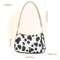 thumbnail image 3 of FORMRS Womens Shoulder Bag with Chain Strap Clutch Purse Cute Tote Handbag, Cow Spots, 3 of 7