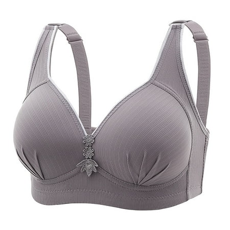 Women s Wireless Bra Push-up Bras Breathable Bralette Plus Size Lingerie Daily Bra Adjustable Underwear