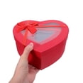 thumbnail image 5 of AURARMLET 3Pcs Valentine Day Red Heart Boxes Paper Box for Candy and Flower Packaging, 5 of 6