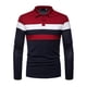 thumbnail image 1 of Bellella Camiseta para hombre con cuello vuelto, polo con botones, camisetas holgadas de golf, camisetas de verano con cuello de solapa, 1 of 3
