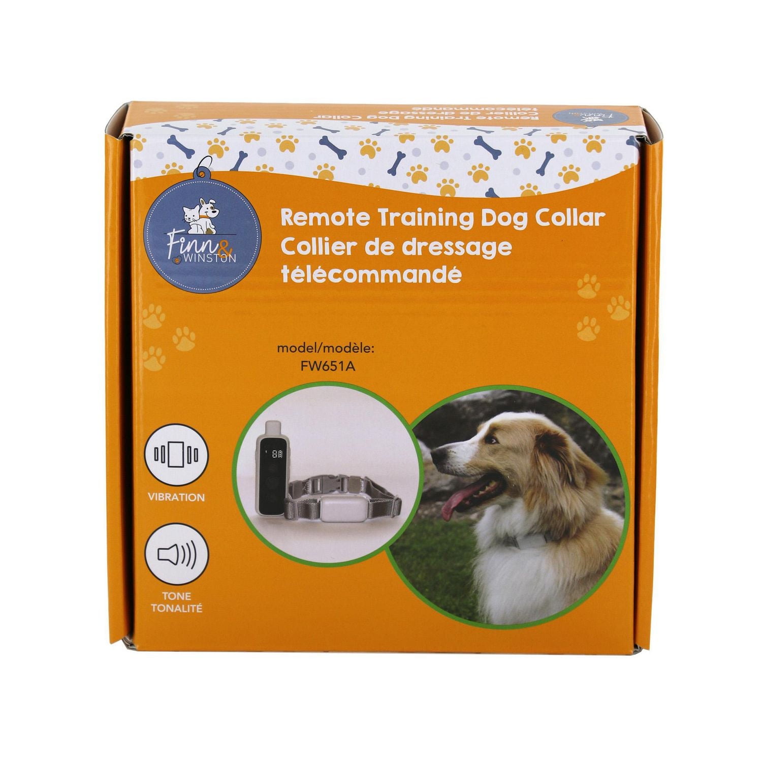 Finn & Winston No Shock Remote Training Dog Collar