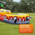 thumbnail image 7 of JumpOrange 19’ T-Rex Commercial Grade Water Slide with Splash Pool for Kids and Adults (with Blower), Outdoor Indoor, Wet Dry Use, Tall Inflatable, 7 of 7