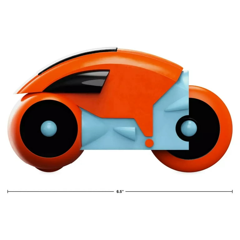 Disney Parks Super7 ReAction Figures Tron Lightcycle Set Red