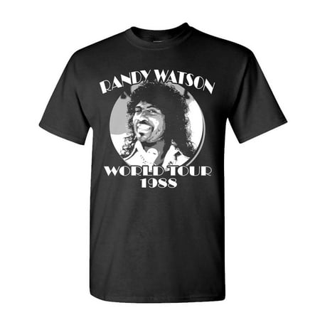Funny Cotton - RANDY WATSON WORLD TOUR - retro movie funny - Cotton Unisex T-Shirt
