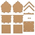 thumbnail image 3 of DIY House Diamond Art Christmas Ornaments Set, Christmas Tree Hanging Decor Pearl Art Kits for Adults, Christmas Pearl Diamond Art for Beginners, 3 of 5