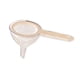 thumbnail image 4 of Filtro de malla para alimentos, embudo para alimentos con colador con mango, colador de malla, embudo de cocina para llenar botellas de leche de soja blanco, 4 of 8