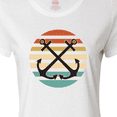 thumbnail image 4 of Inktastic Anchor Nautical Sailing Sunset Women's T-Shirt, 4 of 5