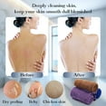 thumbnail image 5 of 3 Pieces African Net Sponge with Handles Long African Exfoliating Net Washcloth Bath Sponge Net Cloth Wash Net Body Back Scrubber for Shower Loofah, 31.5x5.9", 5 of 9