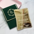 thumbnail image 1 of Tarjeta de invitación de boda acrílica, espejo dorado personalizado, con sobre de terciopelo impreso, tarjetas de felicitación elegantes para cumpleaños, 100 piezas, 1 of 4