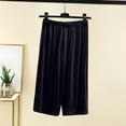 thumbnail image 6 of Kaemgyyd Womens Pajama Pants Flowy Wide Leg Capri Yoga Pants Lounge Comfy Sleep Pj Bottoms Sleepwear with Pockets, 6 of 6