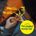 thumbnail image 4 of Kate’s Real Food Organic Granola Peanut Butter Milk Chocolate All Natural Energy Bars - Non GMO, Soy Free, Whole Grain, and Made with Gluten Free Oats - 6 count, 4 of 6
