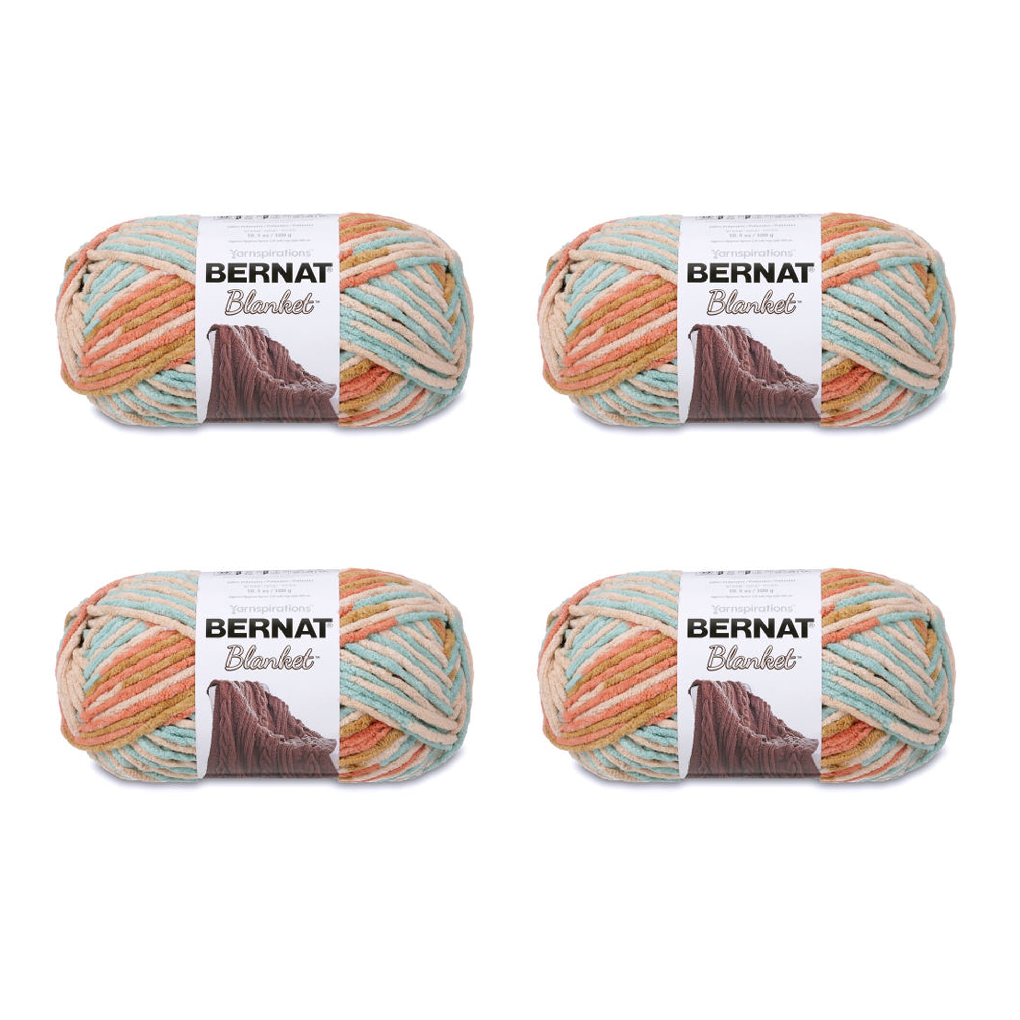 Bernat® Blanket™ 6 Super Bulky Polyester Yarn, Sailor'S Delight 10.5oz