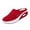 Red, variant on Office Shoes, Women Shoes, Womens Shoes, Shoes for Women, Walking Shoes, Air-Cushion Slip-On Walking Shoes, Orthopedic Diabetic Slippers, With Arch-Support for Women, Black 6.5