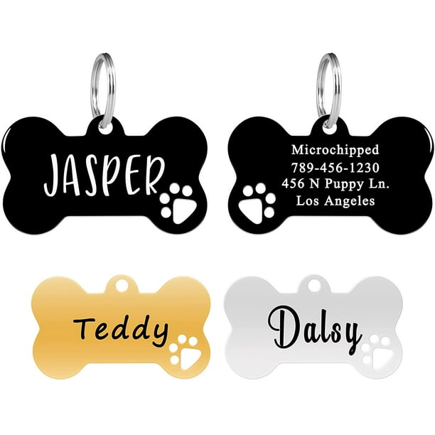 Personalized Metal Cat Tags Original Icon ID Tags for Cats Kitten  Customized Enamel Nameplate Pet Products