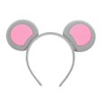 thumbnail image 1 of Unique Mouse Ears Headband For Parties Adorable Animal Ear Hair Hoop For Cosplay Mouse Ears Headbands Rat Ears Halloween Mouse Ear Headband Hair Hoop, 1 of 4