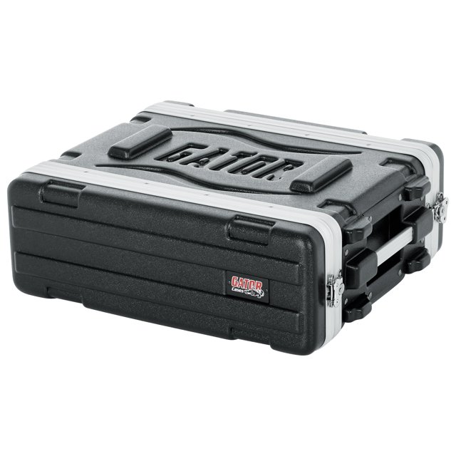 Estuches Rack Case Gator, ligeros, moldeados, 3U, poco profundos, 14,25 cm