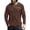 O9-Brown, variant on St Patricks Day Long Sleeve Shirt for Men Waffle Knit Shamrock Henley Shirts with Collar Button Front Henley Neck Sweatshirt Fashion Winter St Patrick's Day Comfort Tops,White M