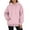 Pink, variant on Womens Clothes Women's Solid Color Sweatshirt Men's Casual Pullover Hoodie Long Sleeve Comfortable Winter Warm Lined Sweatshirt With Drawstring Pocket For Daily Wear