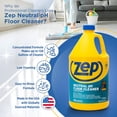 thumbnail image 3 of Limpiador de suelos Zep ZUNEUT128 Neutral PH Industrial 3.78L, 3 of 7