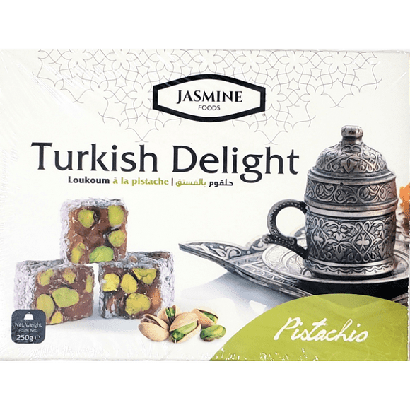 Jasmine Turkish Delight Pistachios 250g, 250 g