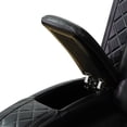 thumbnail image 4 of TrumanPick Power Air Leather Recliner Sofa Set with LED Lights Couches for Living Room with USB Port, Cup Holders, Black, 4 of 6