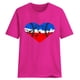 thumbnail image 4 of Blusa informal de manga corta con cuello redondo y estampado suelto de verano para mujer con estilo OAVQHLG3B Store  lin121212, 4 of 4
