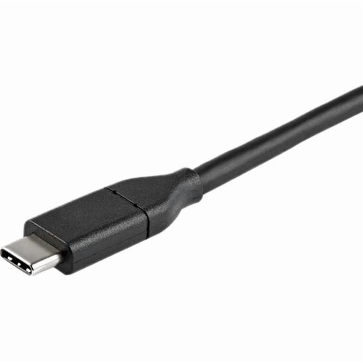 StarTech.com CDP2DP1MBD 3.3 ft. (1 m) USB-C to DisplayPort 1.2 Cable, Bi-Directional - Black