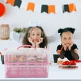 thumbnail image 4 of BESTYASH Caja Para Almacenamiento Y Transporte De Pastel Rosa Con Moderno Y Funcionalidad, 4 of 6