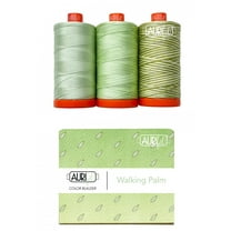 Aurifil 50wt Cotton Color Builder Thread Collection-Walking Palm