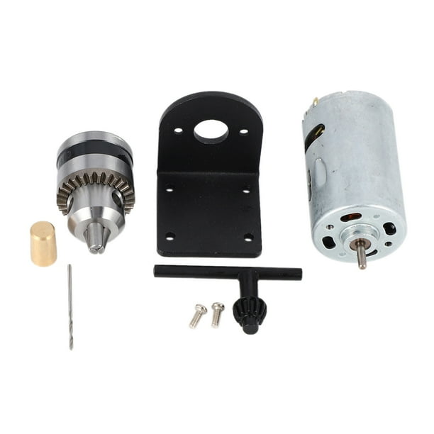 Dc 12 36V Lathe Press 555 Motor With Miniature Hand Drill Chuck