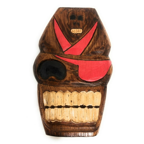 Captain Skully Pirate Wall Plaque 8" - Pirate Decor | #dpt526120