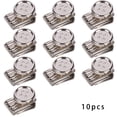 thumbnail image 4 of Cateissary Paquete de 10 botones de metal Herramienta de fijación exquisita Botones de vástago multipropósito Sujetadores Sujetador extraíble Tela de costura y artesanía, 4 of 6